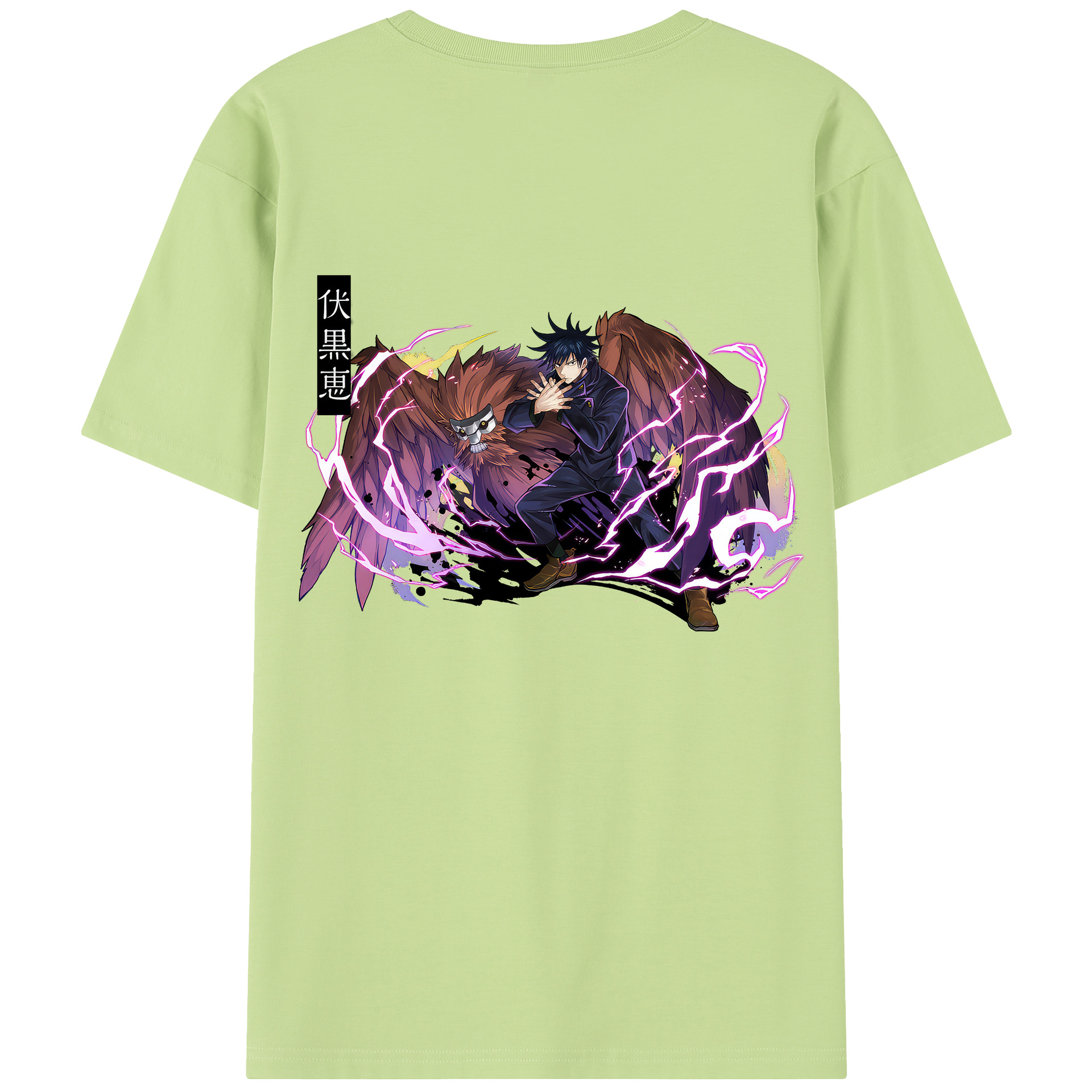 （画像用） 呪術廻戦 Jujutsu Kaisen 綿100％半袖Tシャツ（背面プリント）